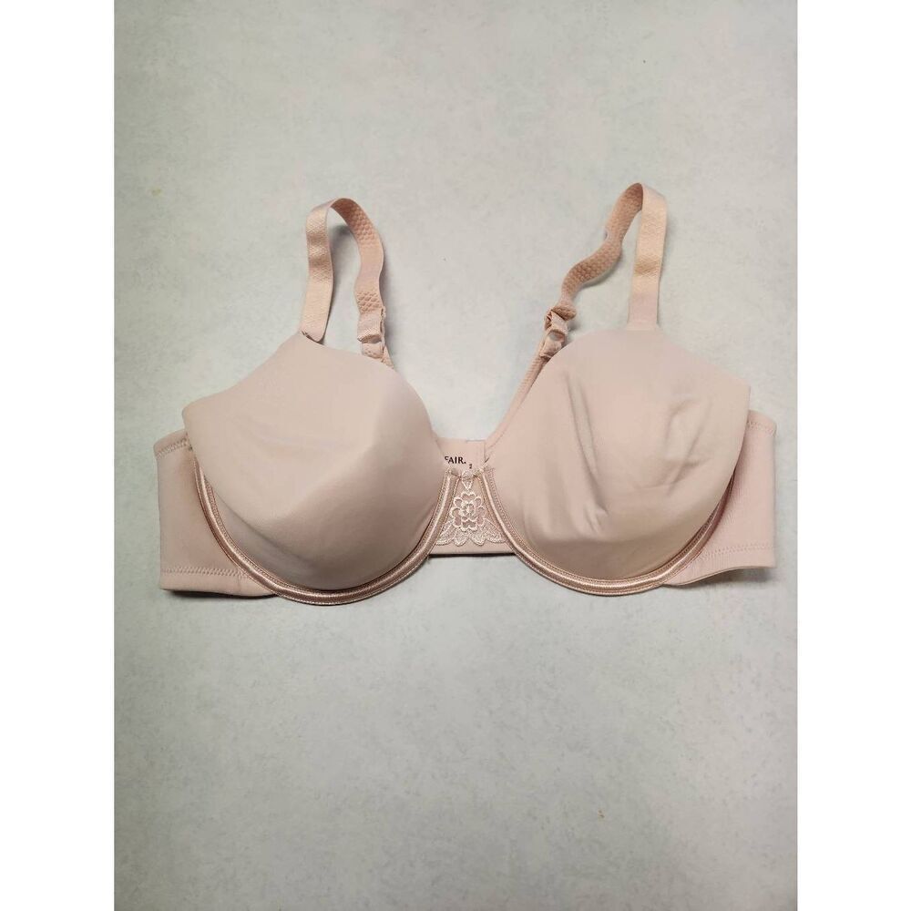 Vanity Fair Beauty Back Full Figure Underwire Smoothing Bra Size 40C Pink 76380